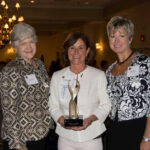From left to right: Mayor of Murrysville Joyce Sommers, Barbara VanKirk and Nancy Kacin at the Winners' Circle Luncheon.